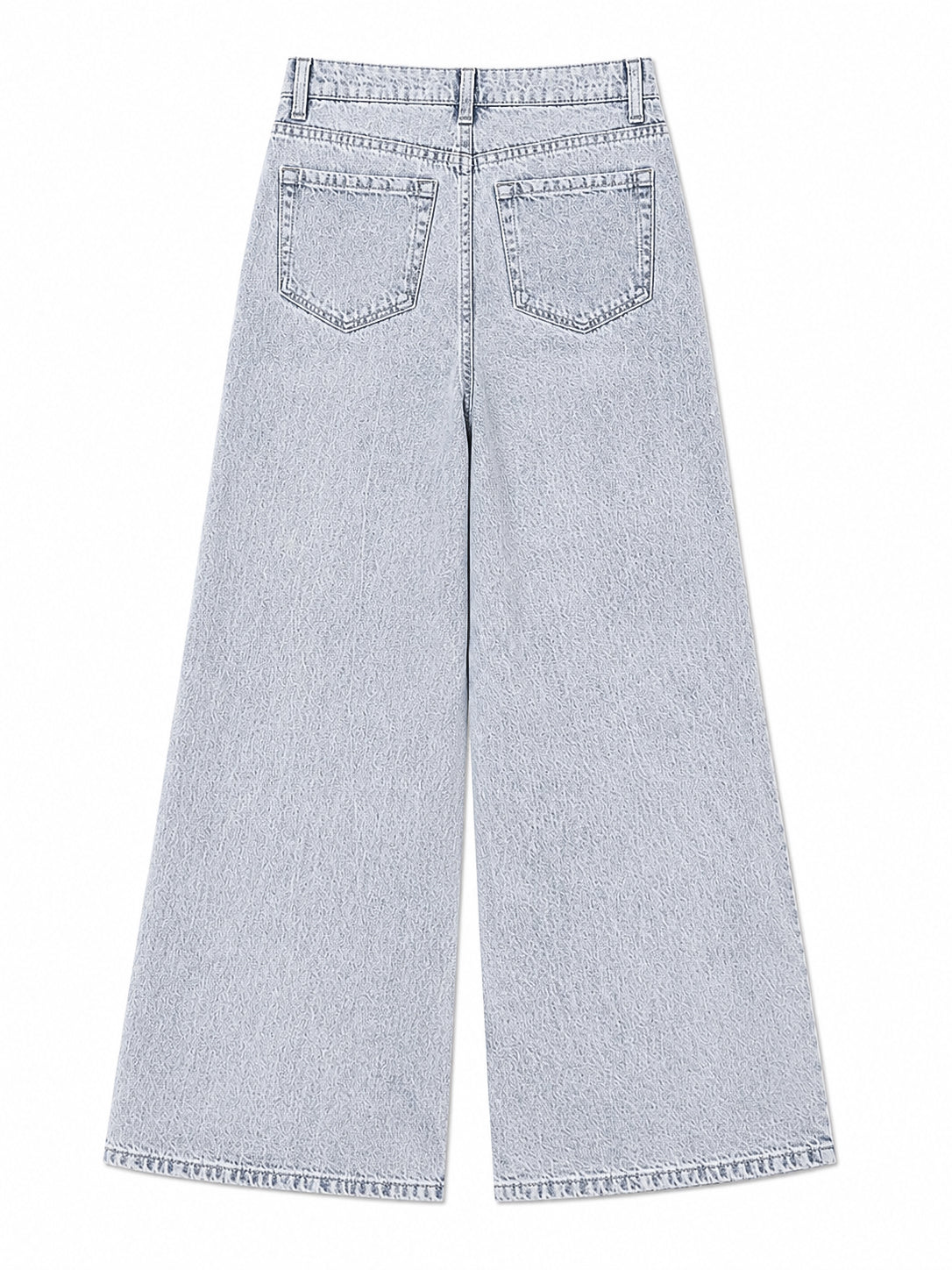 Ice Grey Wide Leg