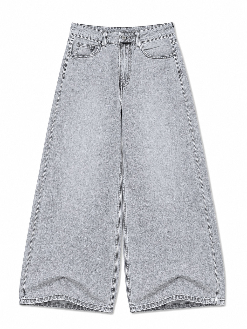 Grey Super Wide Leg (Comfort)