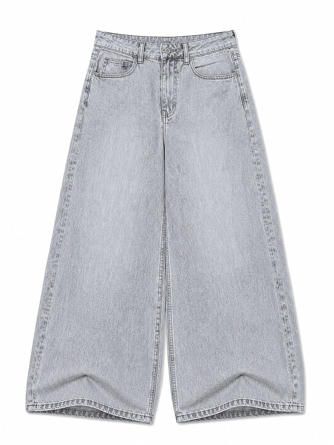 Grey Super Wide Leg (Comfort)