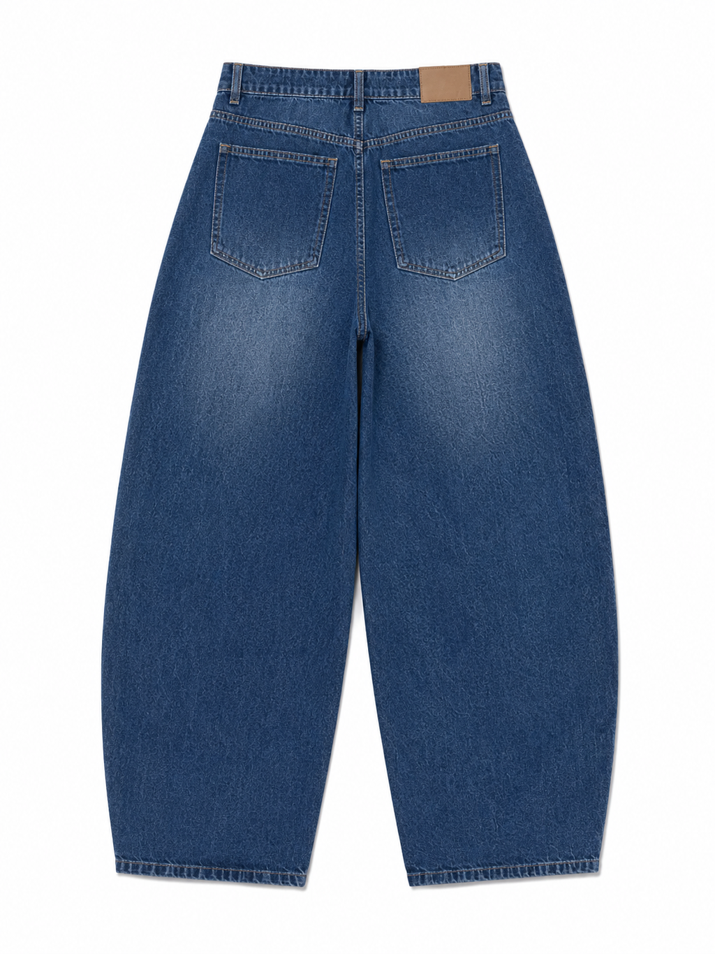 Dark Blue Wash Barrel