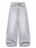 Ice Grey Wide Leg