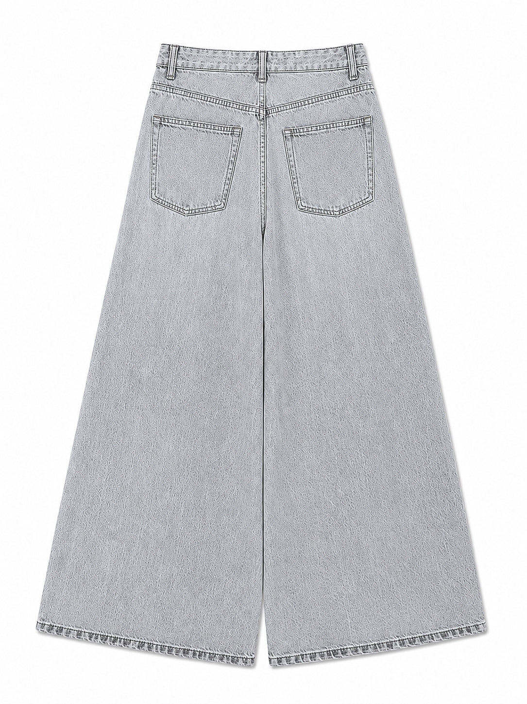 Grey Super Wide Leg (Comfort)