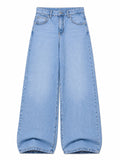 Blue Wash Wide Leg